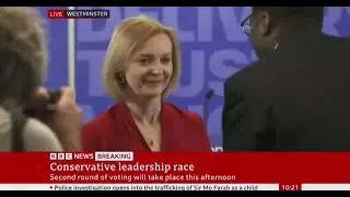 Liz Truss 'gets lost' trying to leave her own leadership bid launch