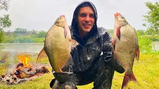 ОТХВАТИЛ ЧУЛЫМСКОГО ЛЕЩА! рыбалка на реке Чулым
