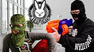 NERF WAR: NERF THIS! АМБАЛ ты ЧТО ТО ПУТАЕШЬ!!! / Амбал vs Батон / Кириешка