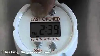 Checking the Current Time on your Pill Alarm Timer e pill Multi-Alarm TimeCape