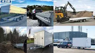 From Small Trailers to Heavy Duty Trailers | Maximum 3500 Kg ATM