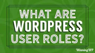 What are WordPress User Roles? Explained!