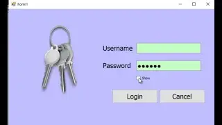 Programming In C#:Show and hide characters password in C#