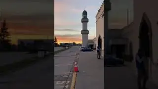 HiMY SYeD -- Adhan Al Maghrib, Call to Prayer, Islamic Centre of Canada, Mississauga, April 18 2021