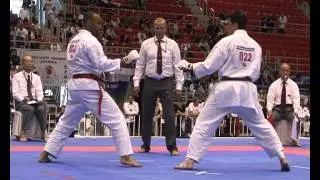 Team Kumite Men semi final Machida BRA vs Herady CAN 4th match