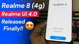 Realme 8 4g Realme Ui 4.0 And Android 13 Update Finally Released 😍|Realme Ui 4.0 Update For Realme 8