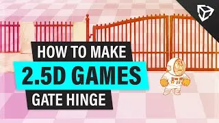 2.5D Unity Game #4 – Gate Hinge Shader Graph Tutorial