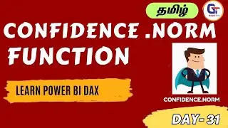 Confidence.Norm  DAX Function in Power BI - Learning Power Bi 2023 