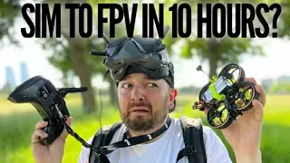 From a Simulator to a Real FPV drone in 10 hours - My first flight with the Flywoo Cinerace 20