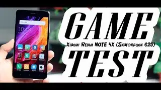 Xiaomi Redmi Note 4X - ТЕСТ ИГР С FPS! GAME TEST (FPS - во всех современных играх)