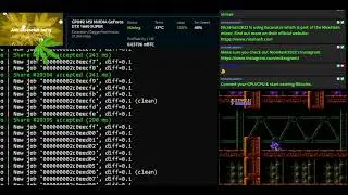 hours and hours of retro NES games | 🤑 NiceHash Crypto Mining | Efficiency 420 |