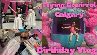 Trampoline Park Birthday Celebration | Flying Squirrel Calgary | Indoor Playground | Birthday Vlog