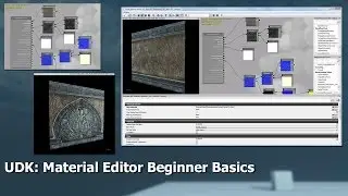 UDK: Material Editor Beginner Basics [Tutorial #23]