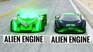 Devel Sixteen 2014 Alien Engine vs Devel Sixteen 2020 Alien Engine at Special Stage Route X