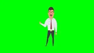 Male Characters Animation Green Screen #2, free download / gratis