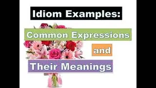 Lesson 16: English- Idioms Examples Common Expressions And Their Meanings