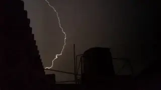 Amazing thunderstorm