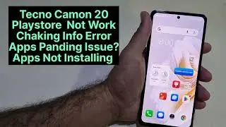 Tecno Camon 20 Paystore Not Working Apps Panding Error | Chaking Info Error