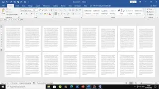 How to View Multiple Pages in Microsoft Word