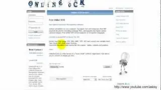 How to convert online JPEG to Word document - Tutorial Video