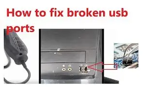 Usb Port Not Working Windows 10  How To Fix Broken Usb Ports in Urdi Hindi