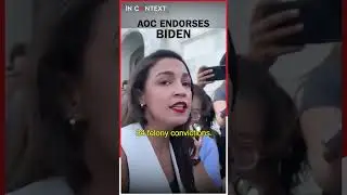 AOC: I support Joe Biden #shorts #short #aoc #biden