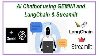 Chatbot using Gemini , Langchain and streamlit app.