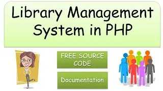 Online library management system project in php | e library system in php | free source code |  ps