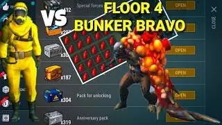 Hazmat Armor VS Floor 4 Bunker Bravo! Last Day On Earth Survival