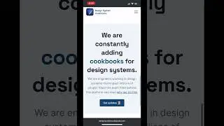 🥰 Find the best design system cookbooks 