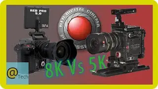 RED DSMC2 Helium 8K Vs. Scarlet 5K