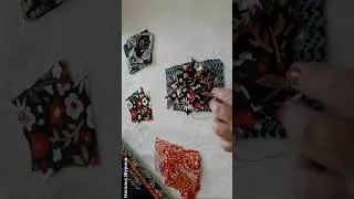 Подставка под горячее из треугольных лоскутов. #печворк #patchwork #отскукинавсерукирукоделие