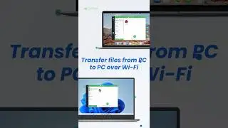 How to transfer files from PC to PC over Wi-Fi?