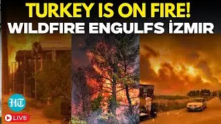 Turkey Wildfire Live Updates | Turkey Battles wildfires in Izmir for Second Day, Evacuates Areas