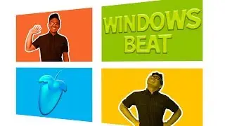 MAKING A BEAT USING MICROSOFT WINDOWS SOUNDS!! MAKING A BEAT IN FL STUDIO!!