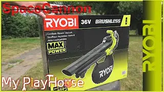 Ryobi RBV36B Cordless Brushless Blower Vacuum 36V - 1084