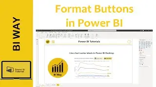 Formatting options for buttons in Power BI