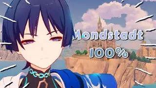 i have the power of god and ANEMO on my side  |  genshin impact: mondstadt 100% exploration