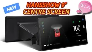 NEWLY UPDATED - Hansshow 9" Tesla Center Screen