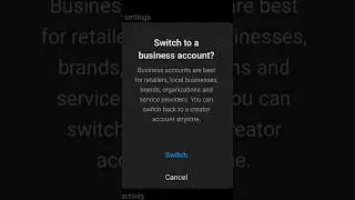 How To Switch IG Account to Business on Mobile | Instagram Business Tools