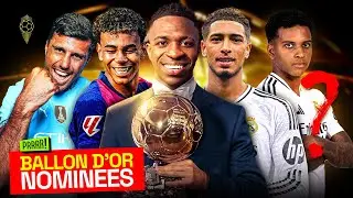 No Rodrygo or Salah in Ballon’Dor top 30? + Who wins the the Coveted price in October?