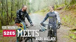 Rob meets one of Canada's top mountain bikers, Mark Wallace.