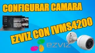 como entrar a configurar una camaras EZVIZ WIFI IP  con IVMS4200