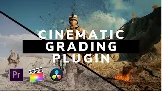 Cinematic Grading Plugin for Adobe Premiere, Davinci Resolve and FCPX | Grade Like a Pro and Fast 🔴