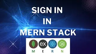 How to create SignIn in MERN Stack