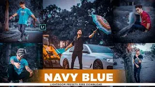 Lightroom Mobile Preset Free DNG | Navy Blue Colour Tone Presets | Lr Preset Editing Tutorial