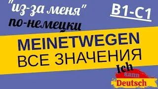 Meinetwegen. Все значения загадочного немецкого слова