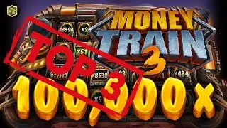 TOP 3 BIGGEST WINS ON MONEY TRAIN 3 - MAX WIN !!!