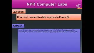 How Can I Connect to Data sources in Power BI