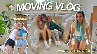 MOVING INTO AN APARTMENT WITH MY FRIENDS | apartment tour